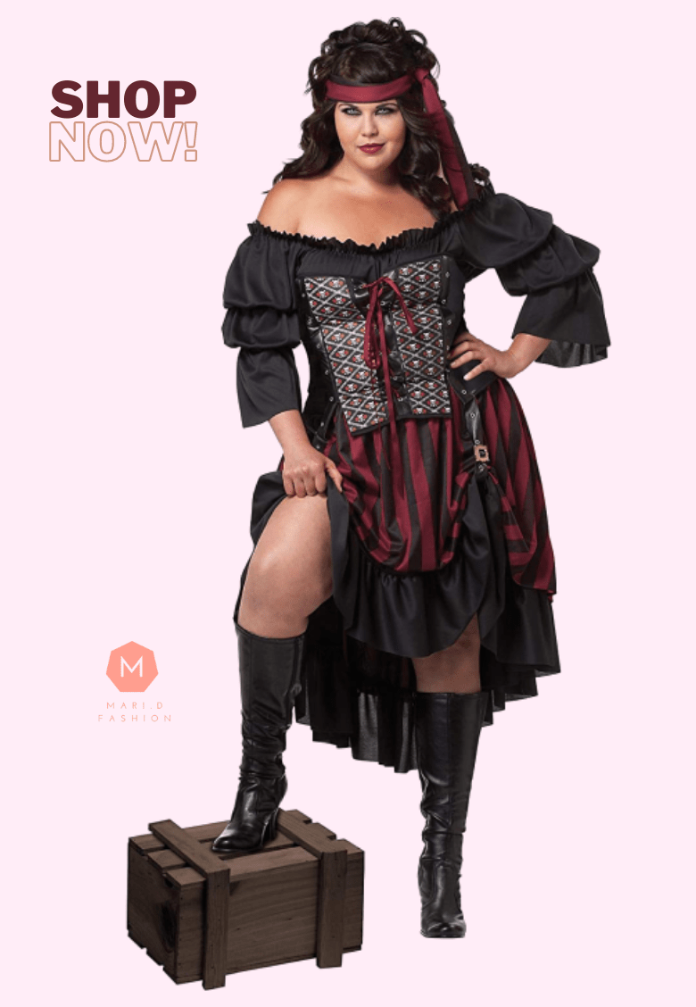women's plus size steampunk halloween costumes