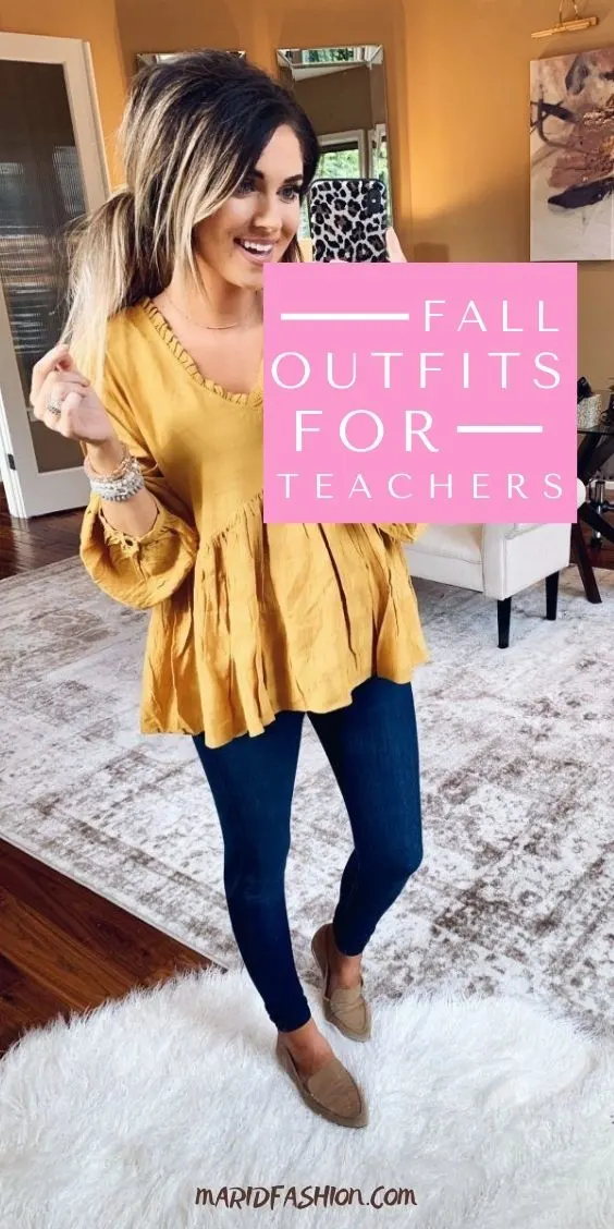 fall outfits for teachers
