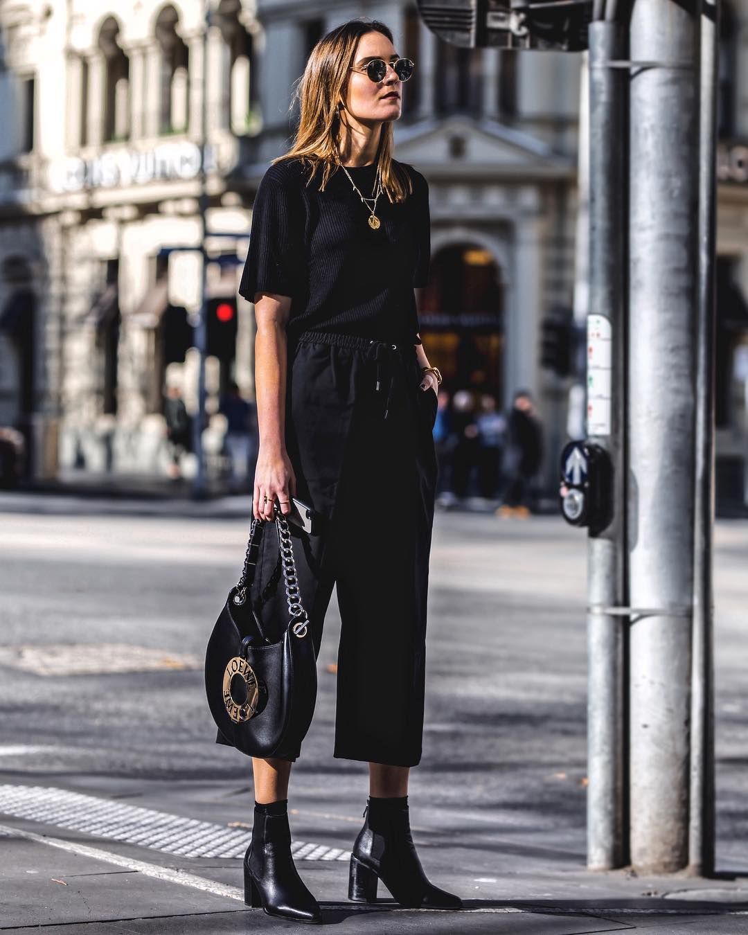 What to Wear With Culottes in Winter
