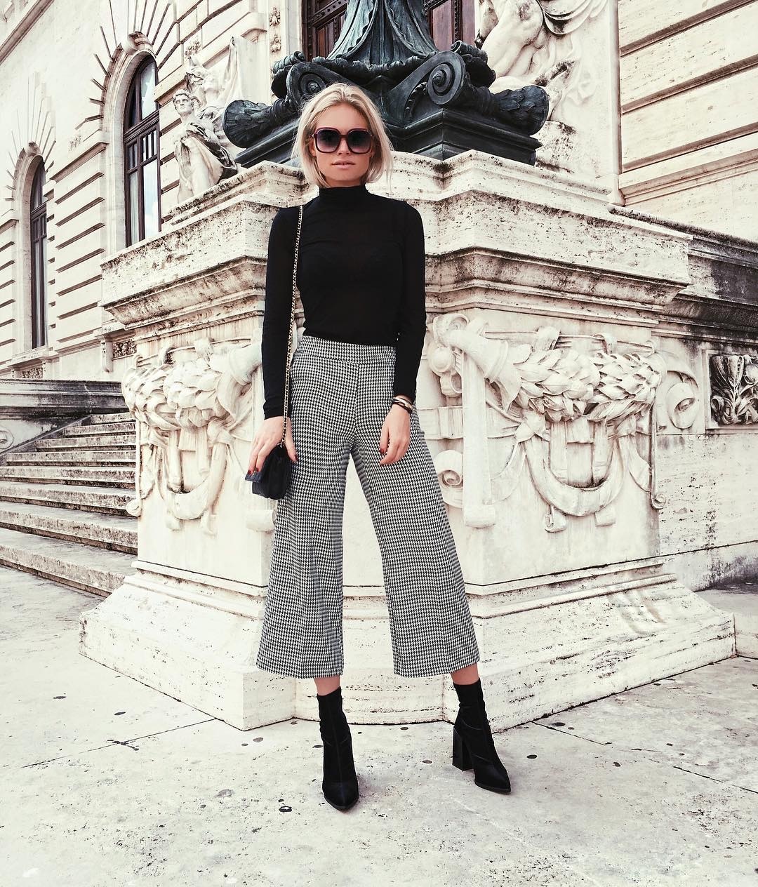 What To Wear With Culottes In Winter 12 Killer Ways To Look Chic