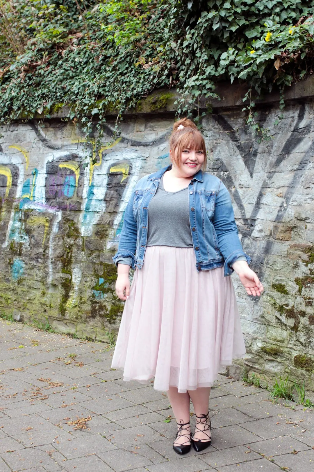 how to wear a tulle skirt for plus size