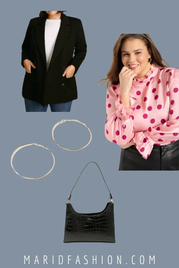 smart casual plus size women's outfits