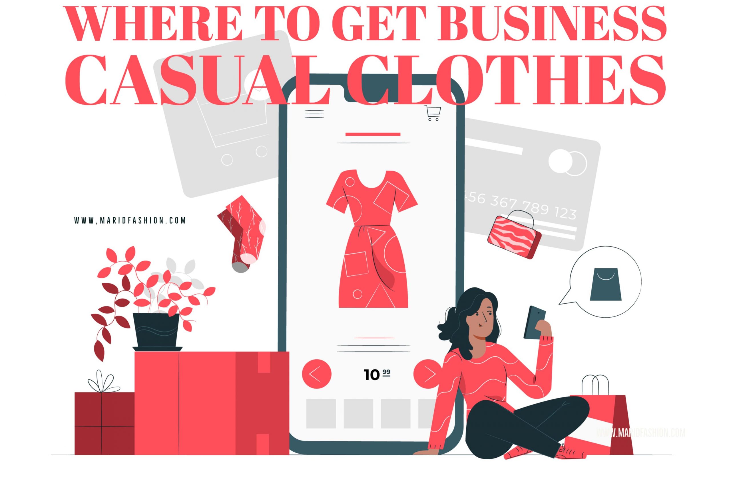 Where to buy business casual clothes