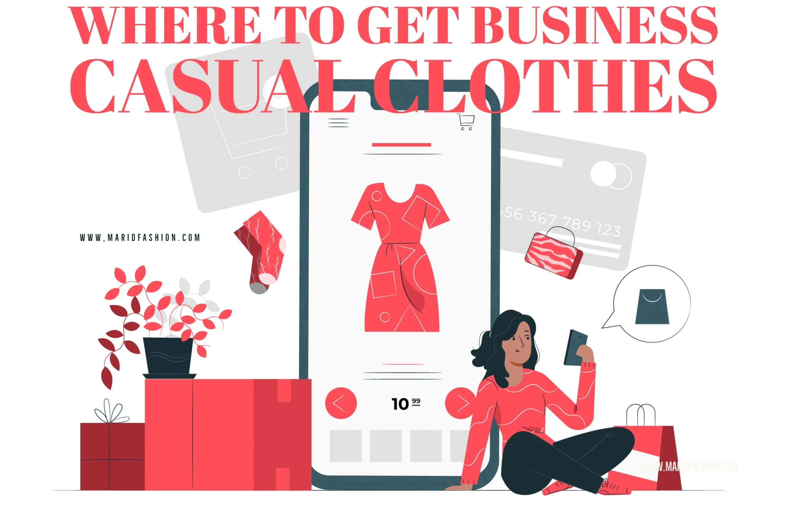 Where to buy business casual clothes