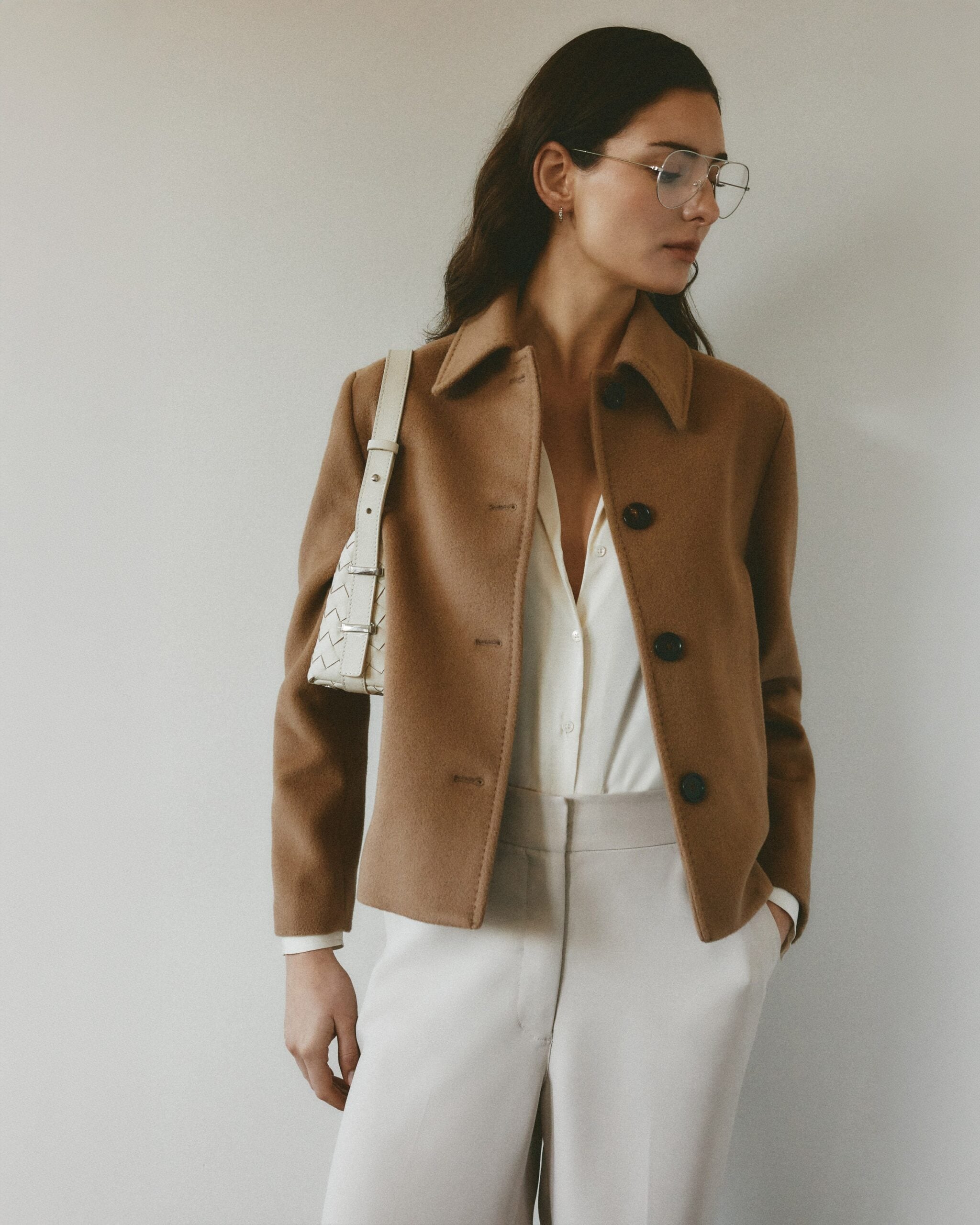 An Ivory blouse
