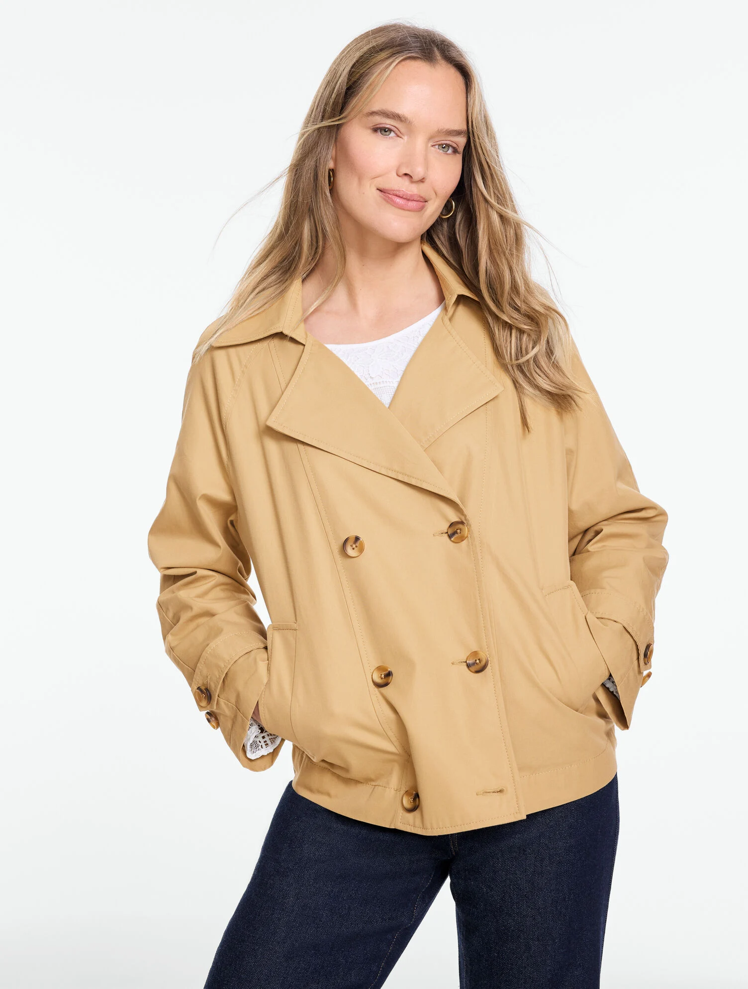 camel trench coat