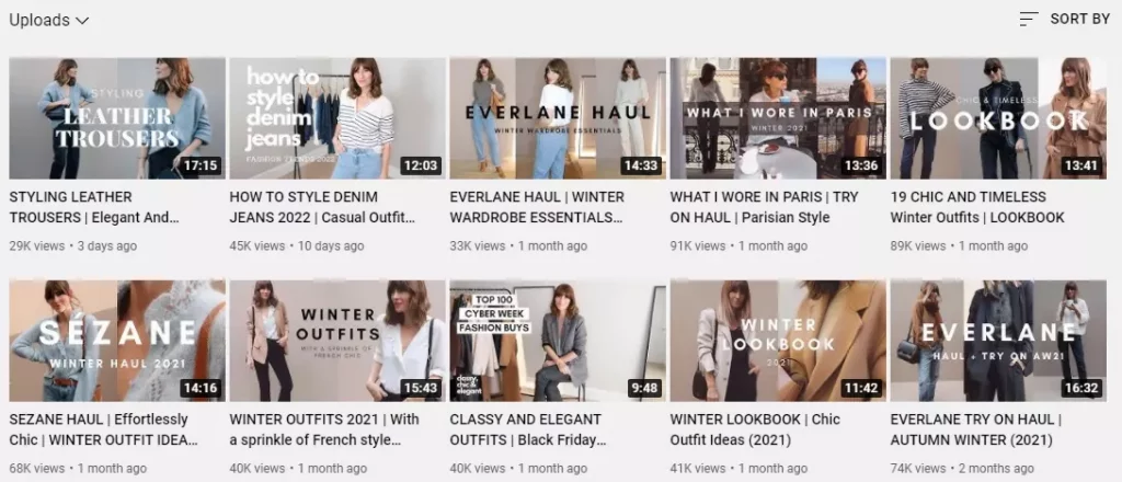 Youtube fashion over 40