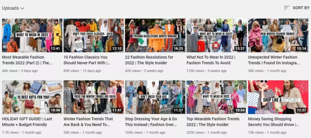 Youtube fashion over 40