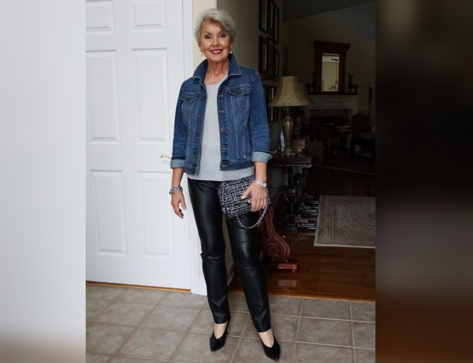 How To Wear A Denim Jacket Over 50 Outfit Ideas +styling