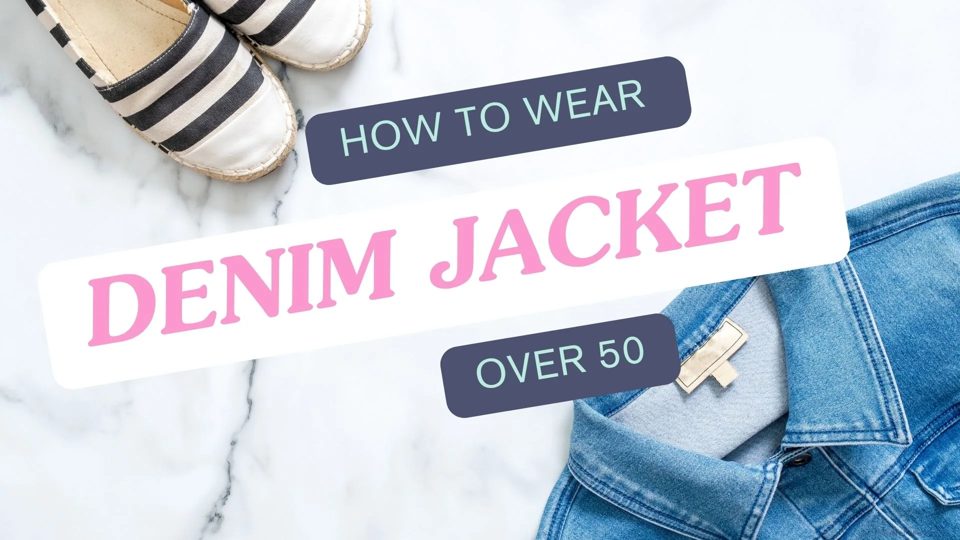 how to wear a denim jacket over 50