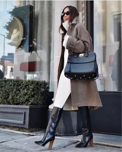 how to wear over-the-knee boots over 40