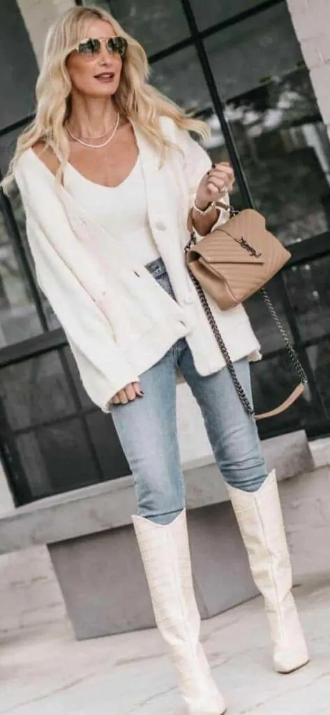 how to wear over-the-knee boots over 40