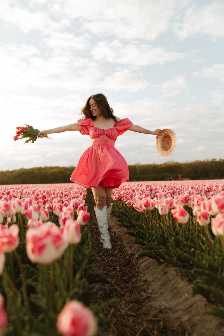 tulip picking outfit