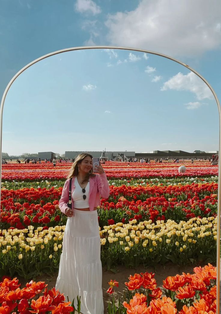 tulip picking outfit